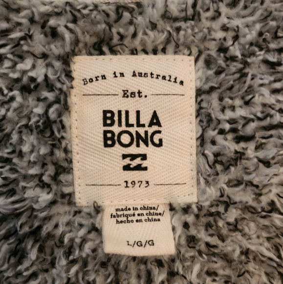 Billabong Fleece Cardigan - Picture 3 of 3